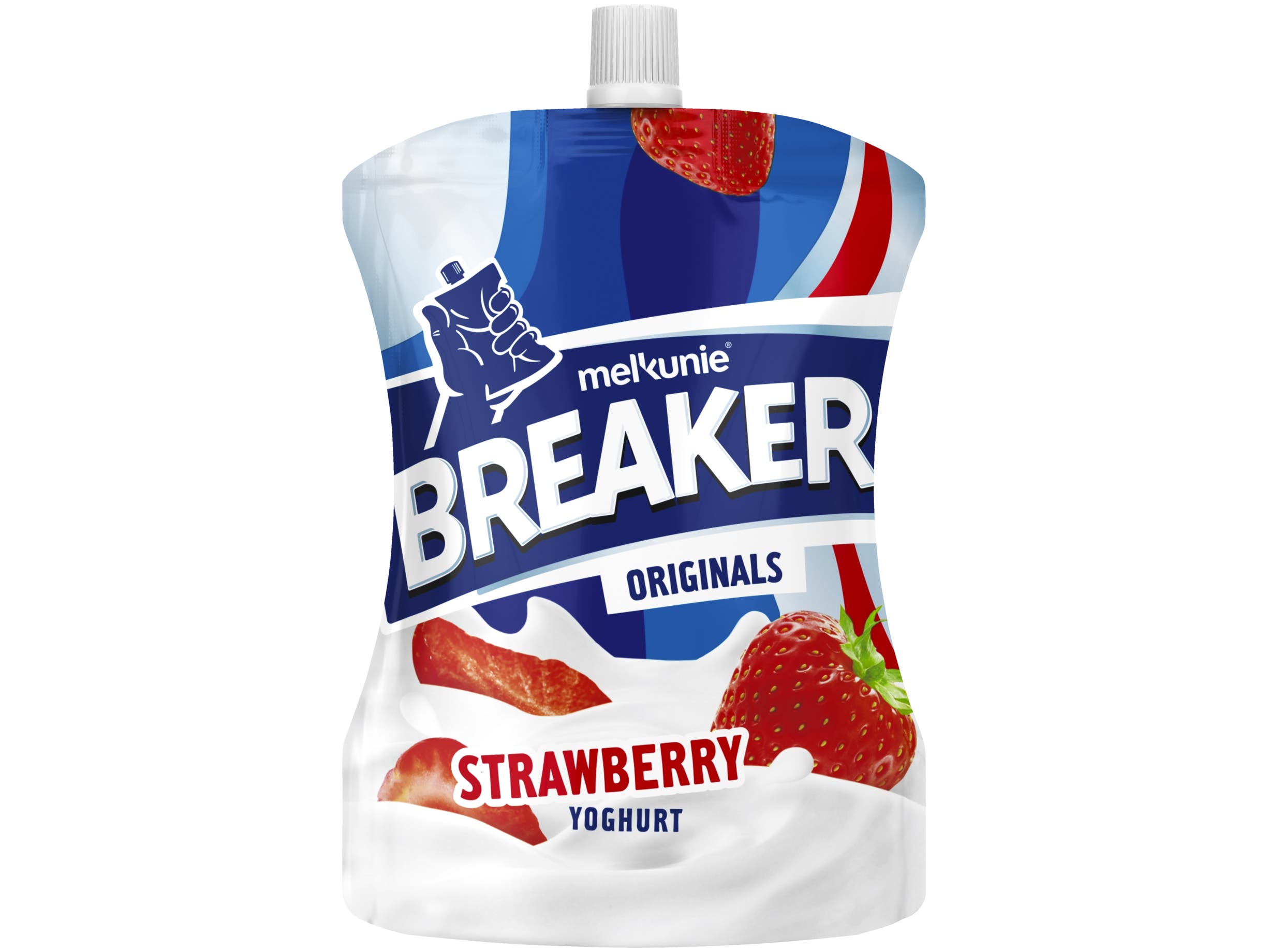 Melkunie Breaker aardbei yoghurt