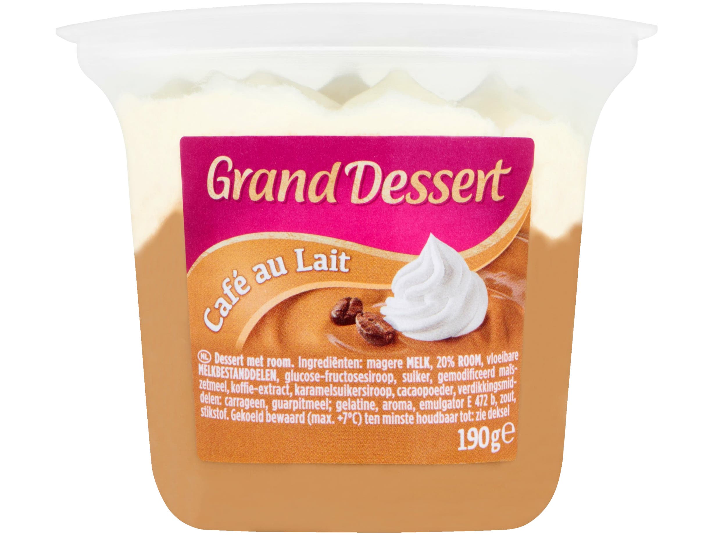 Ehrmann Grand dessert cafe au lait