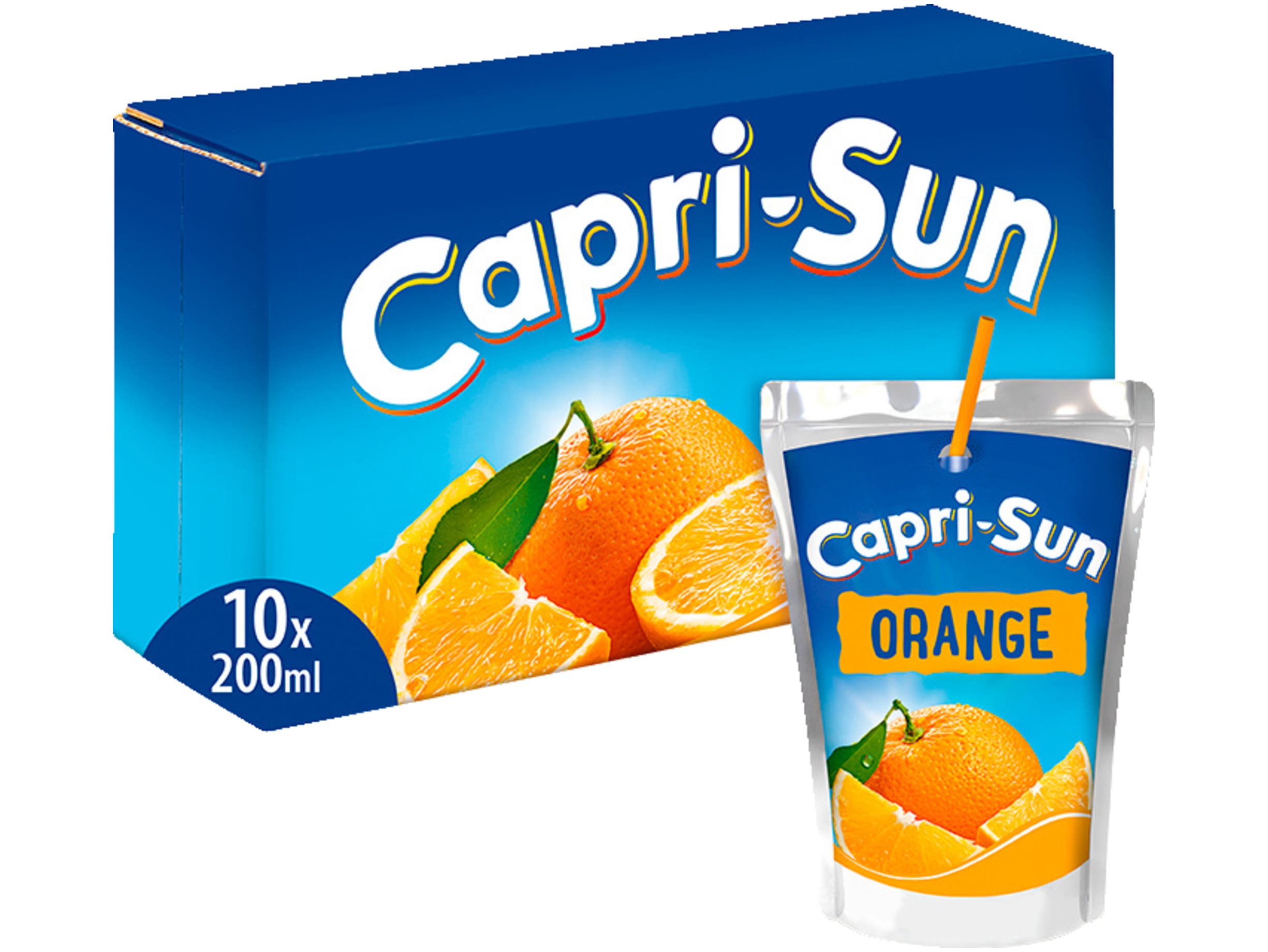 Capri Sun Orange 200ml pouch 10-pack