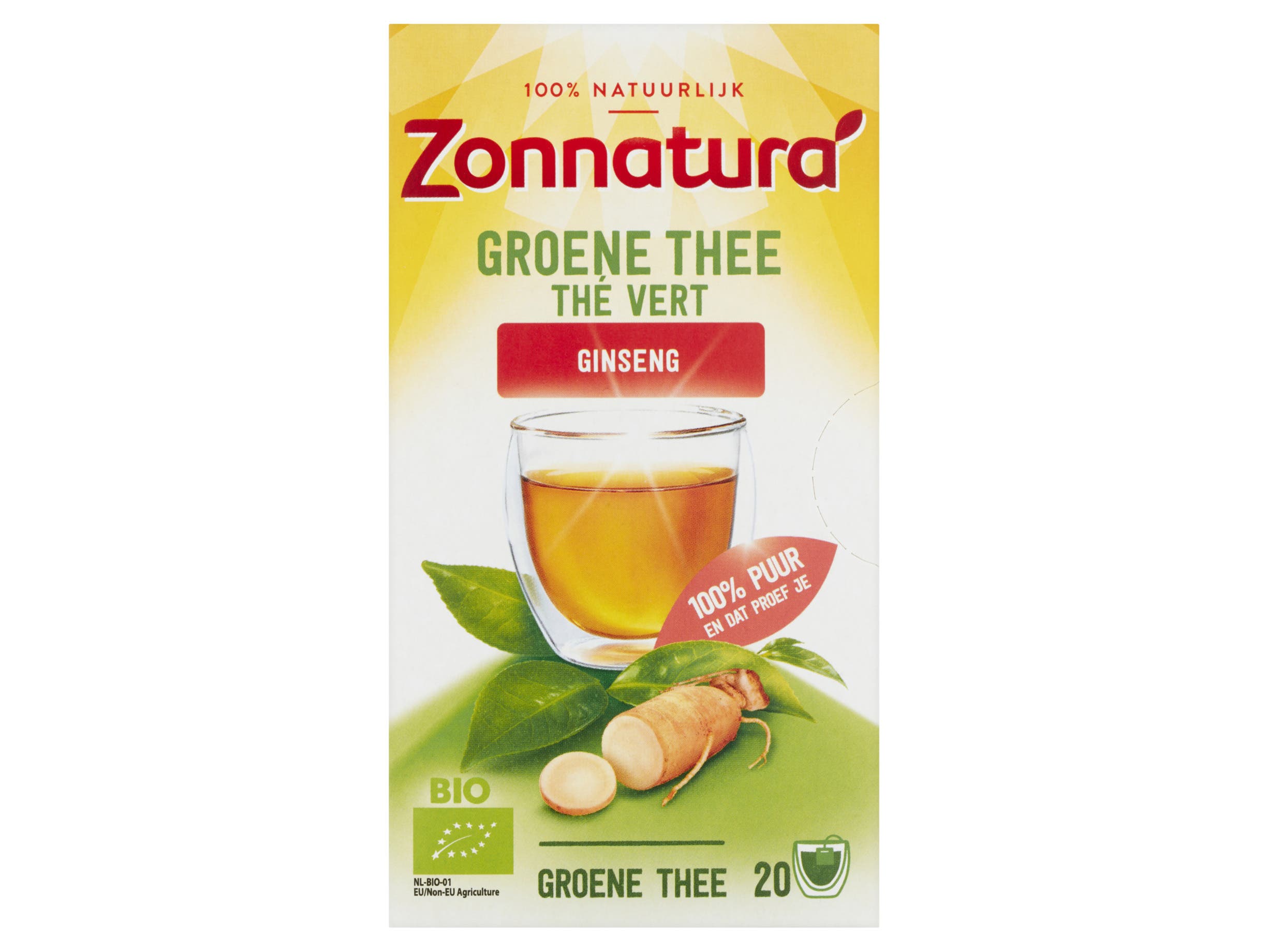 Zonnatura Groene thee & ginseng