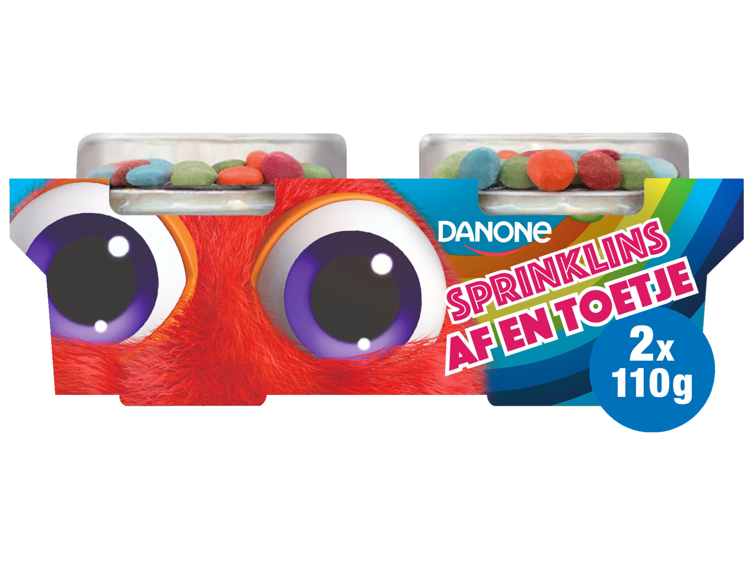 Danone Af En Toetje Yoghurt Aardbei Sprinklins