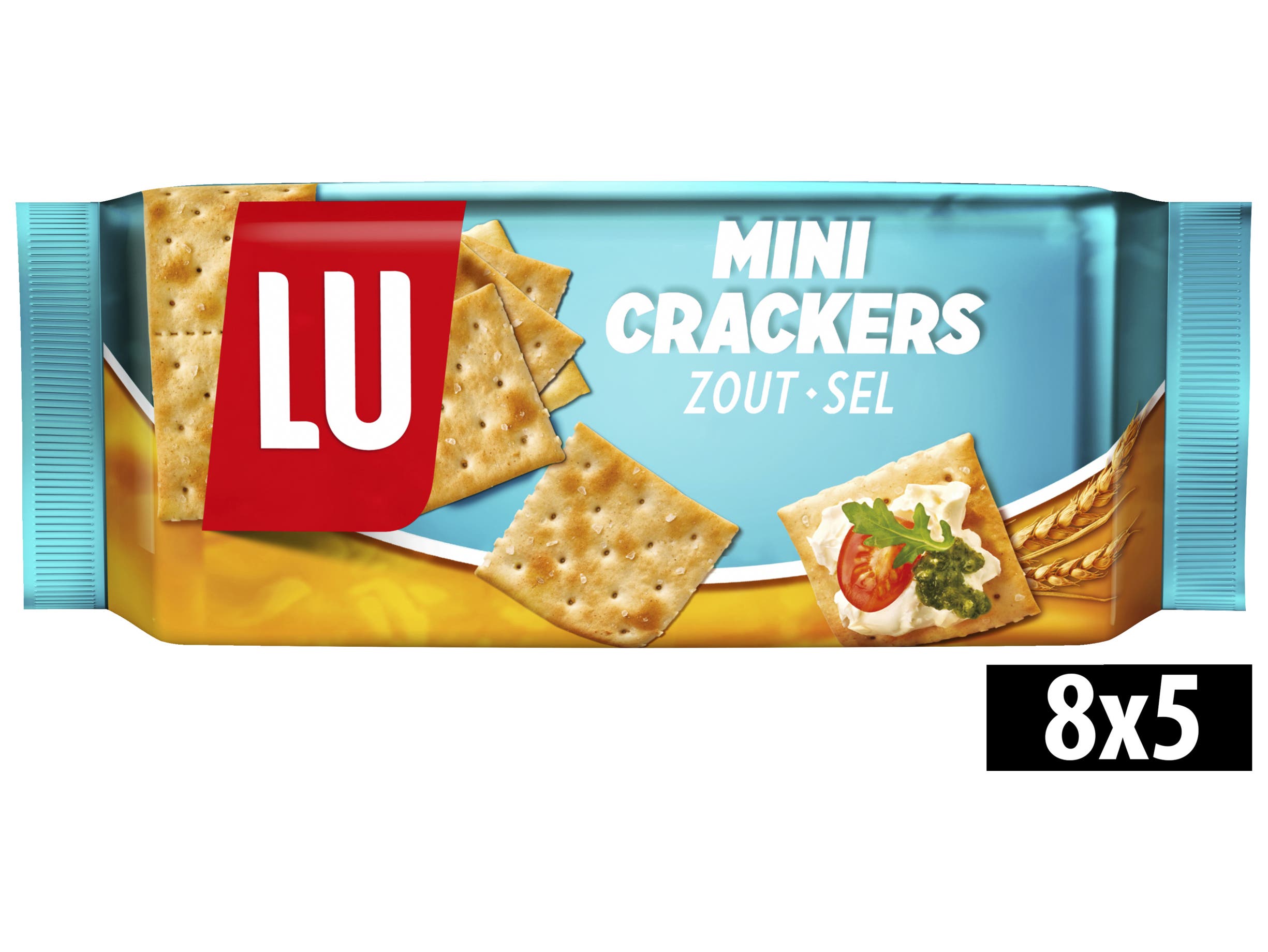 Lu Mini crackers zout