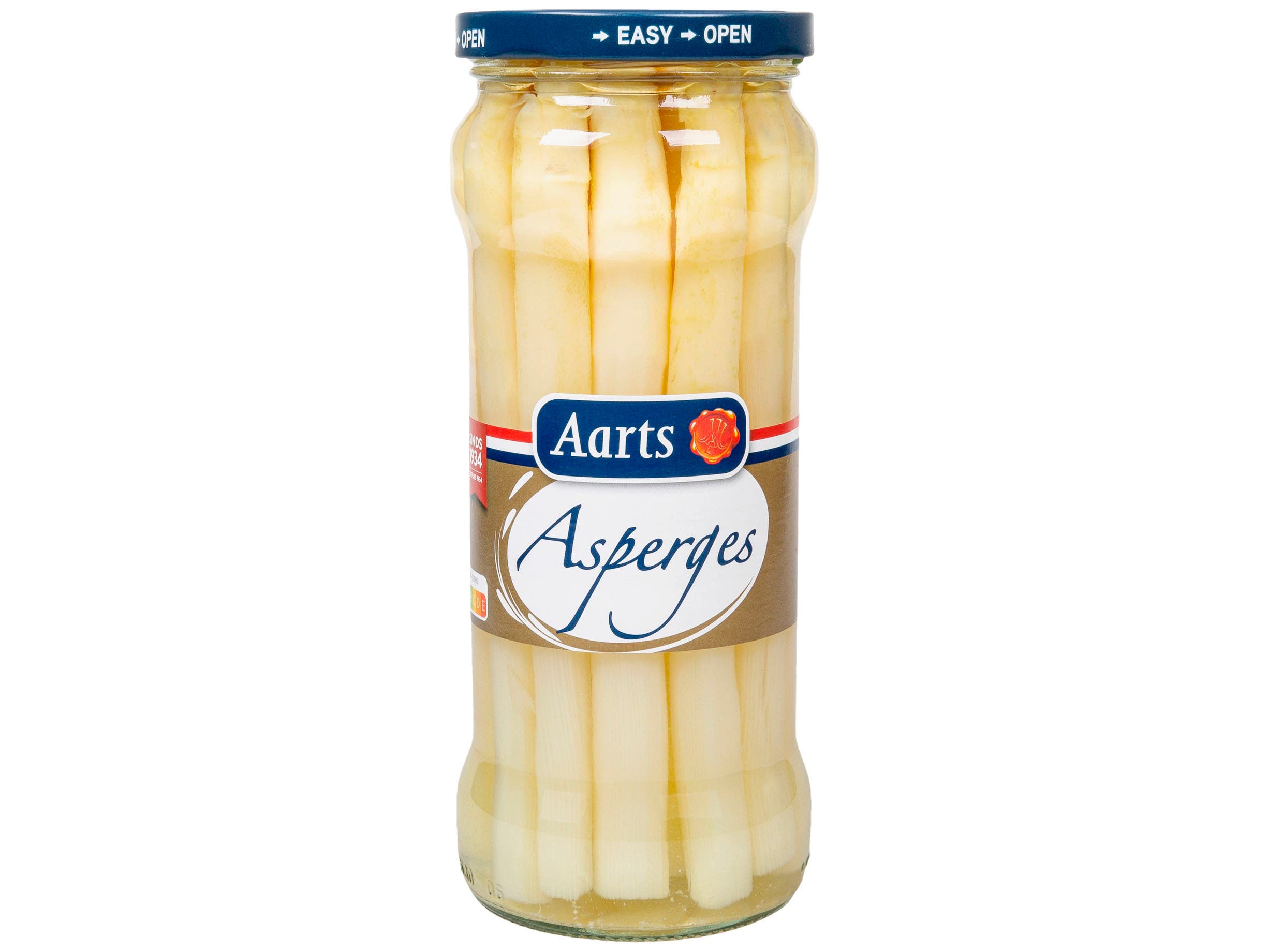 Aarts Slierasperges geschild