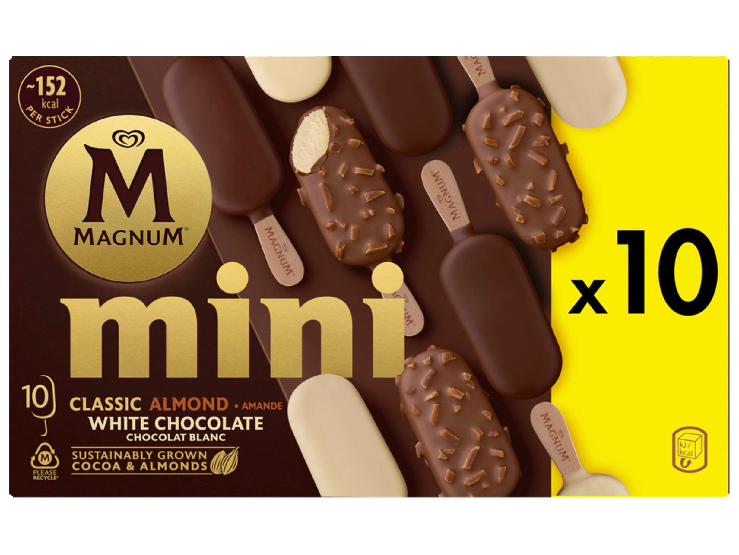Magnum Mini IJs Classic + Almond + White