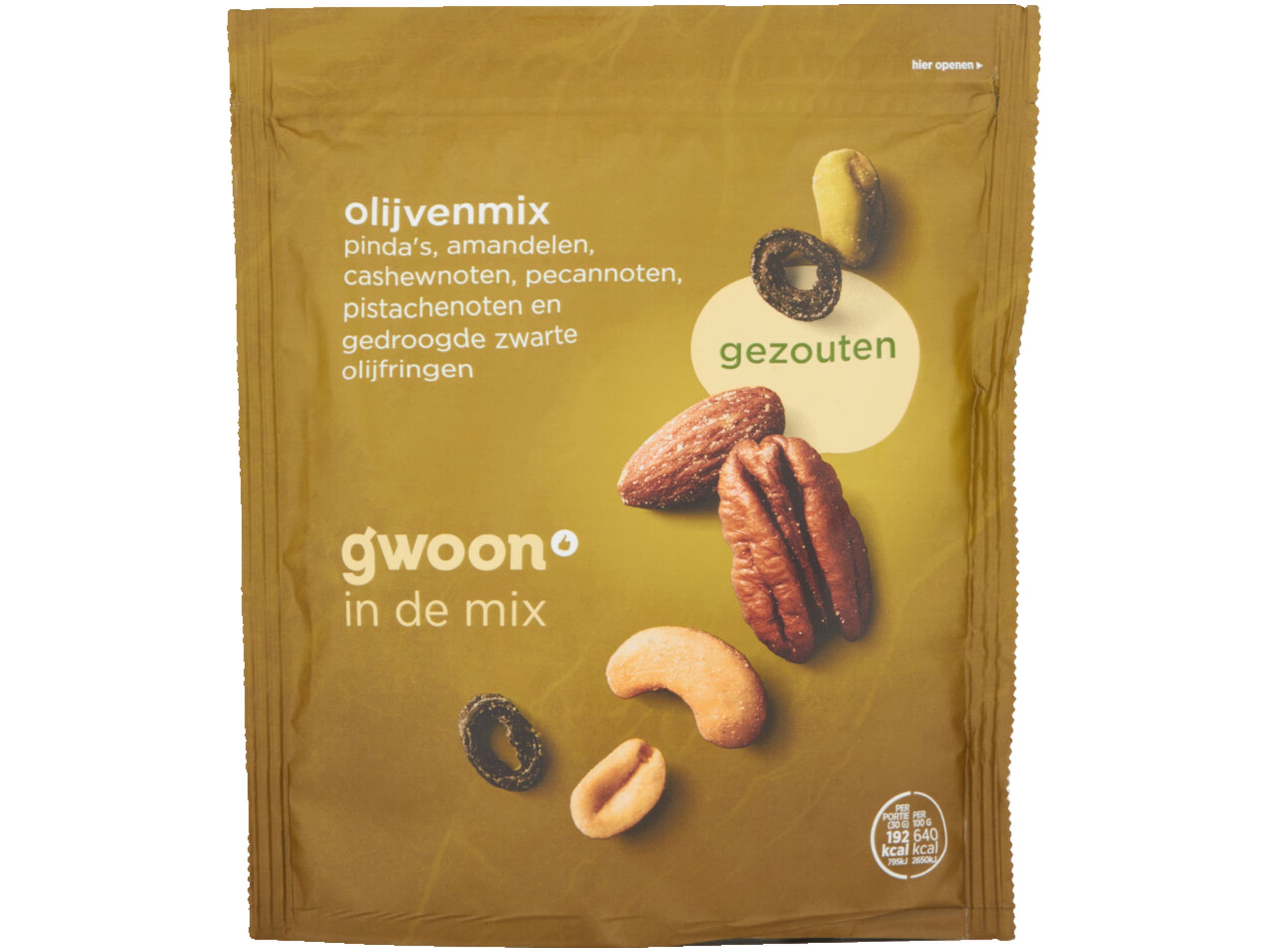 G'woon Olijvenmix gezouten
