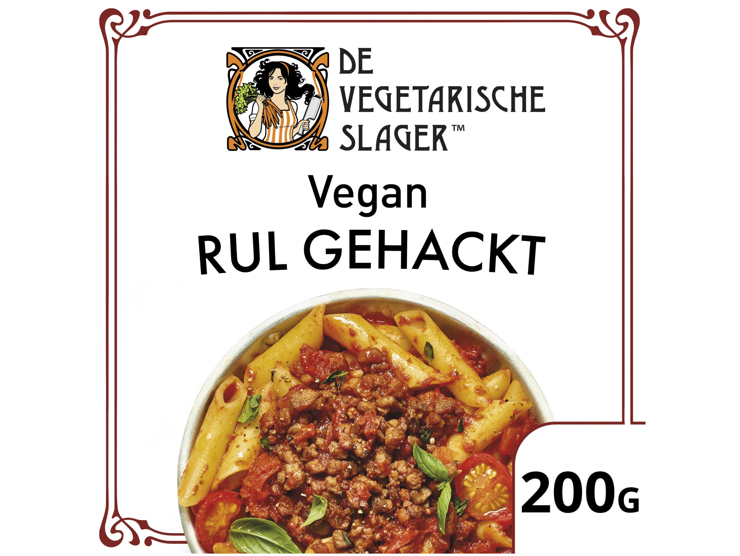Vegetarische slager Rul Gehackt Vegan