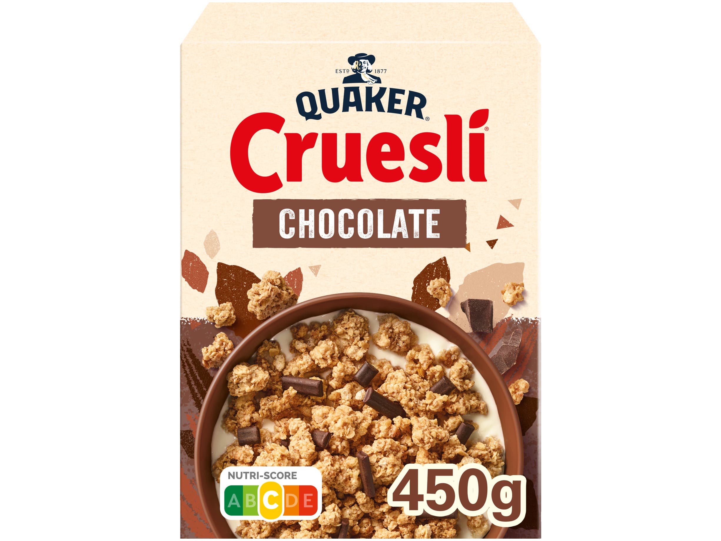 Quaker Cruesli chocolade