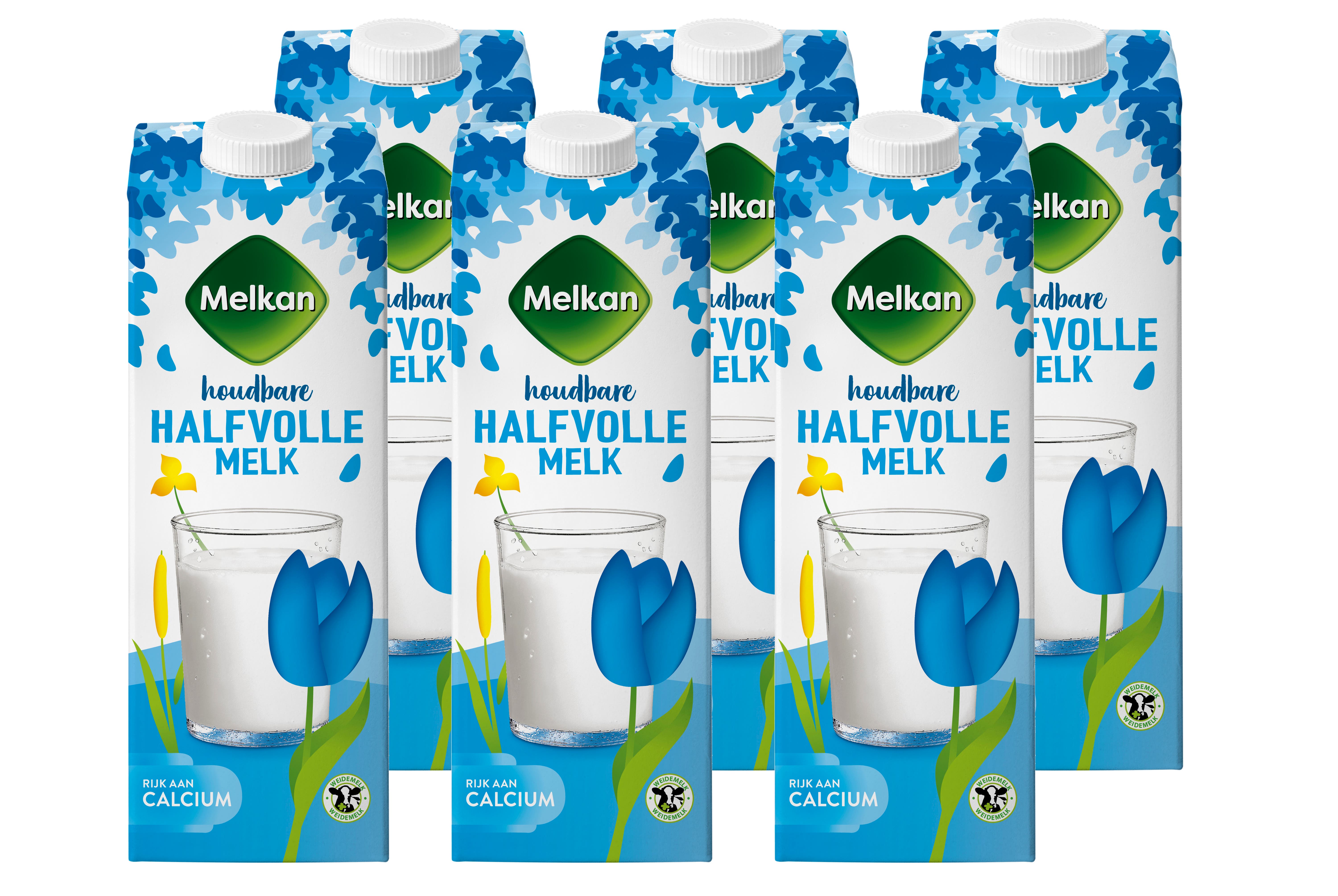 Melkan Voordeelverpakking halfvolle melk houdbaar