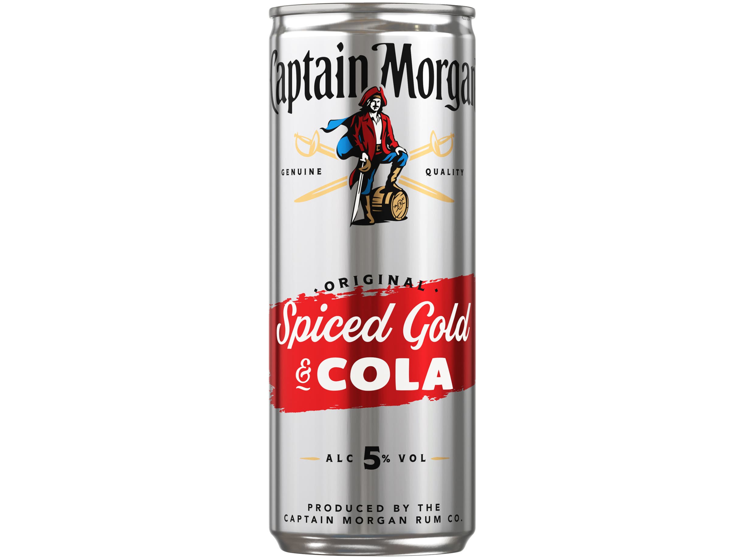 Captain Morgan Rum & cola