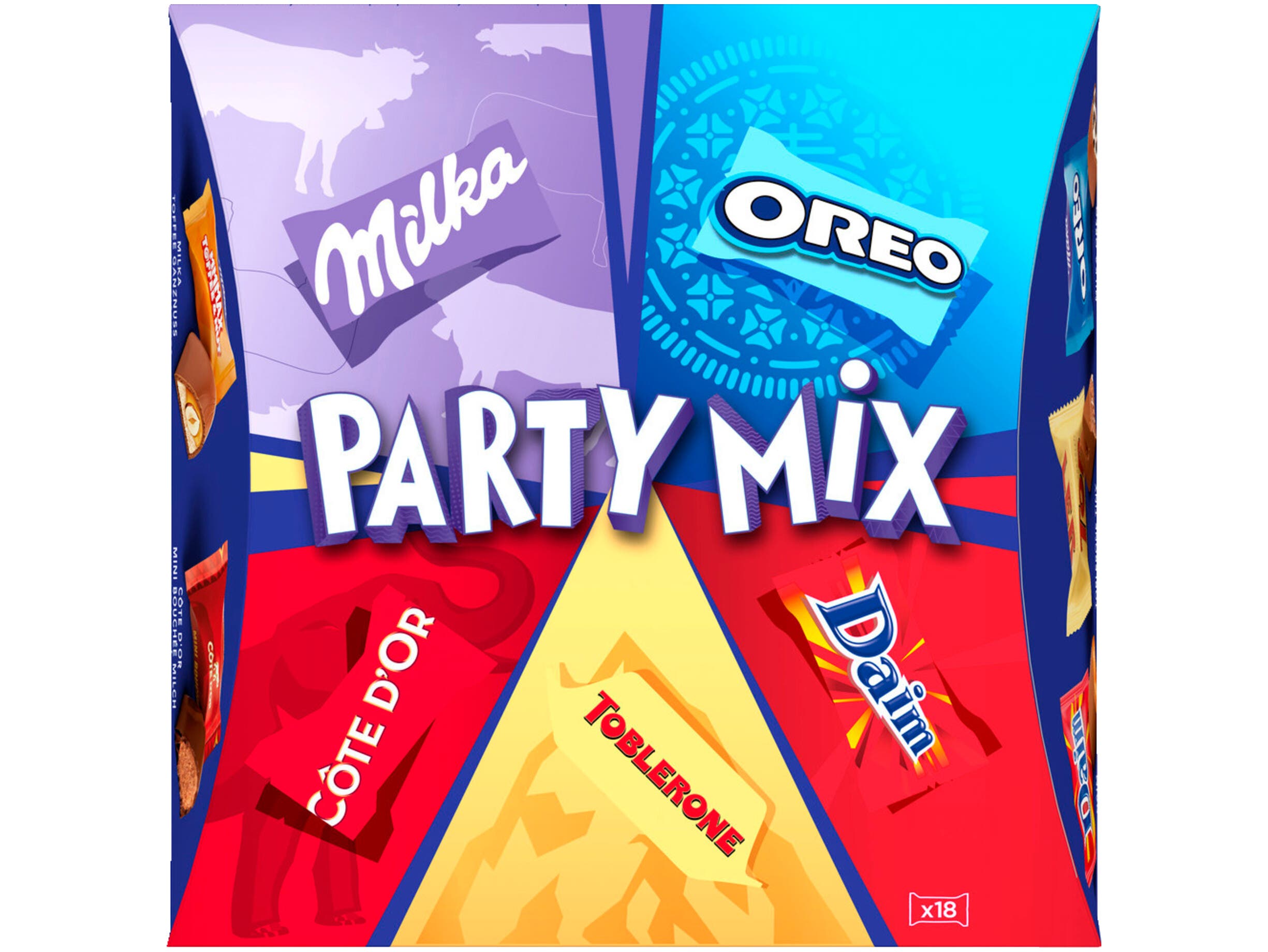 Milka Party mix chocolaatjes