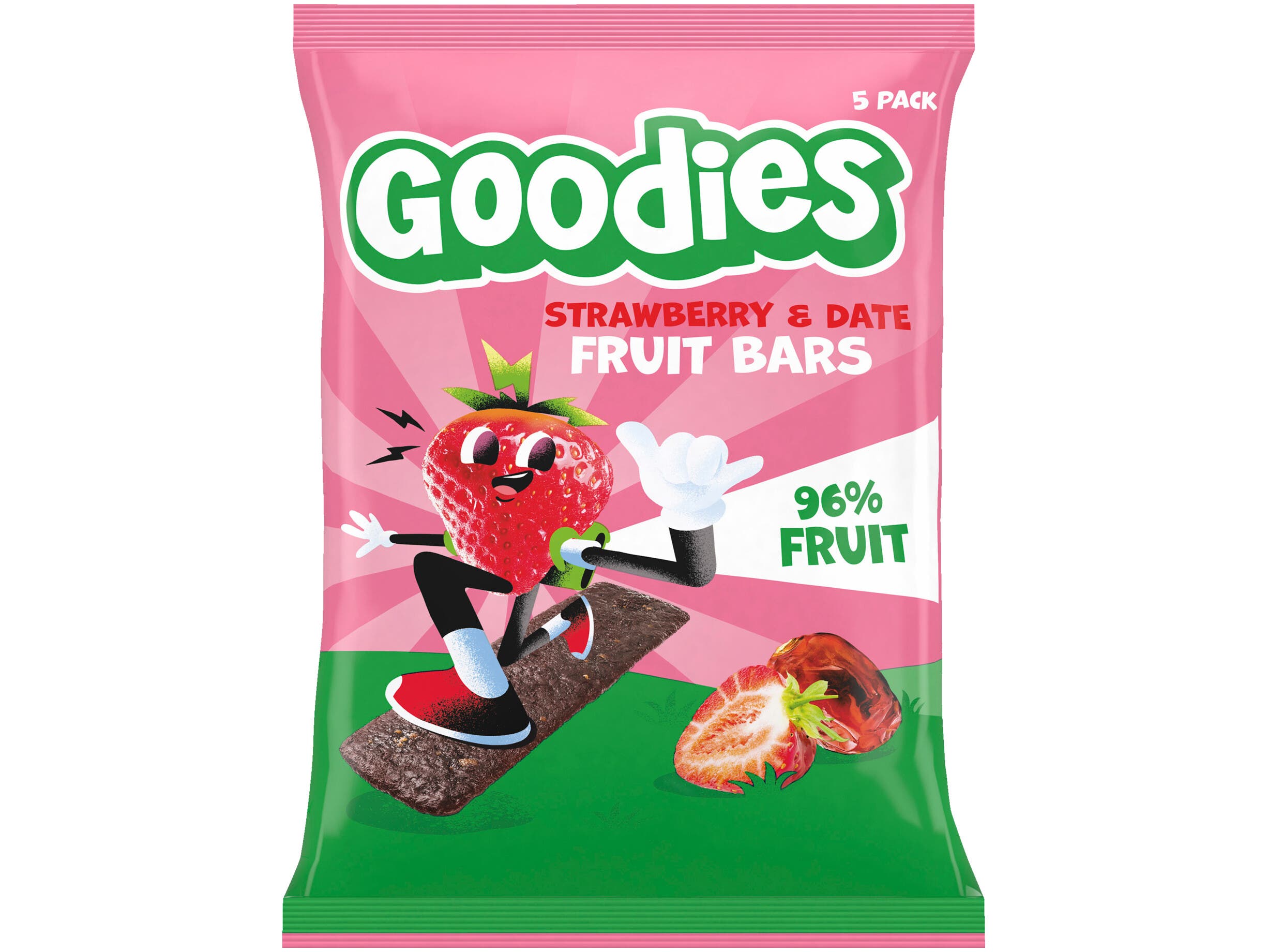 Goodies Fruitbar aardbei & dadel