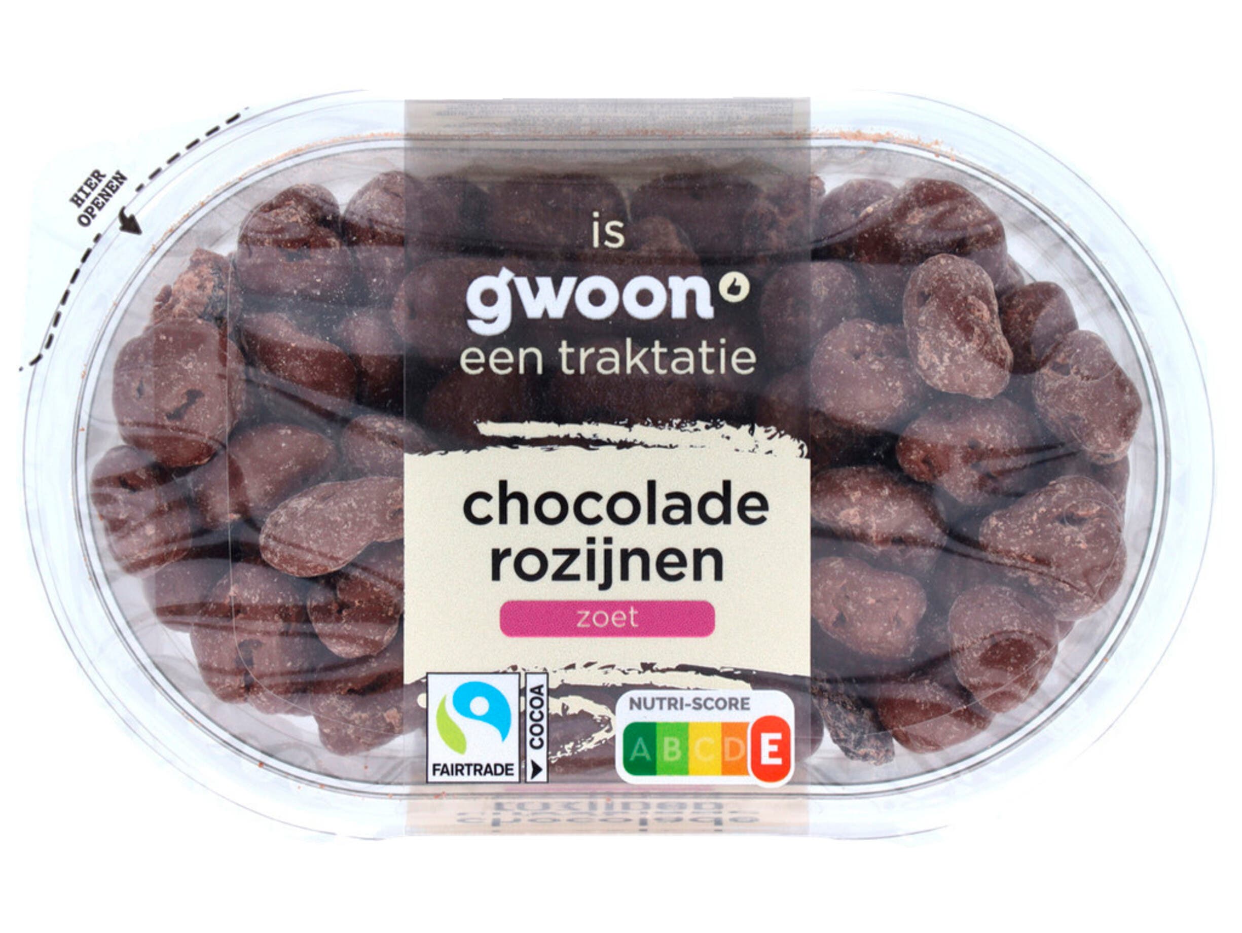 G'woon Chocolade rozijnen